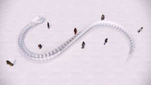 Patung ular besar akan hadir di Oculus untuk Tahun Baru Imlek